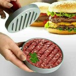 مكبس برجر المونيوم بيد خشب