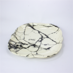 44-Piece Marble-Shaped Melamine Dinner Set