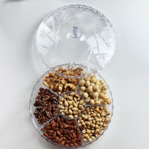 Clear Acrylic Nut and Sweets Tray