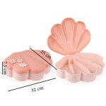 Shell-Shaped Snack Plate
