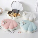 Shell-Shaped Snack Plate