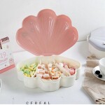 Shell-Shaped Snack Plate