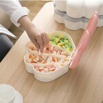 Shell-Shaped Snack Plate