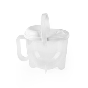 Leith Rice Washing Jug, Plastic, Transparent