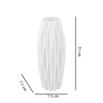 Sham Vase - Modern Plastic Vase for Table and Corner Decoration