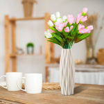 Sham Vase - Modern Plastic Vase for Table and Corner Decoration