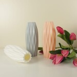 Sham Vase - Modern Plastic Vase for Table and Corner Decoration