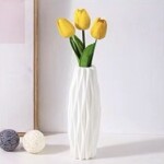 Sham Vase - Modern Plastic Vase for Table and Corner Decoration