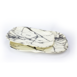 44-Piece Marble-Shaped Melamine Dinner Set